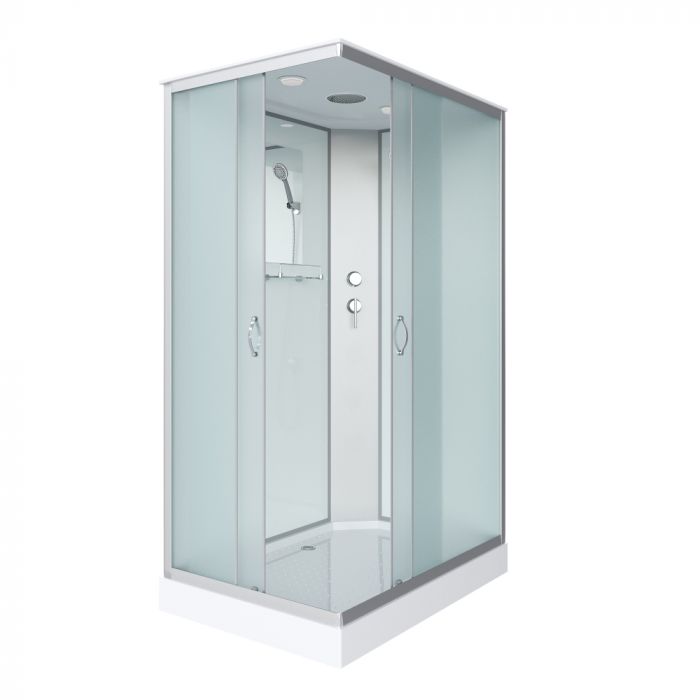 Душевая кабина Niagara Classic 432853Q стекло матовое, профиль серебро