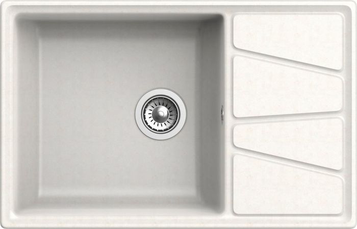 Мойка кухонная GranFest Vertex GF-V-780L белая