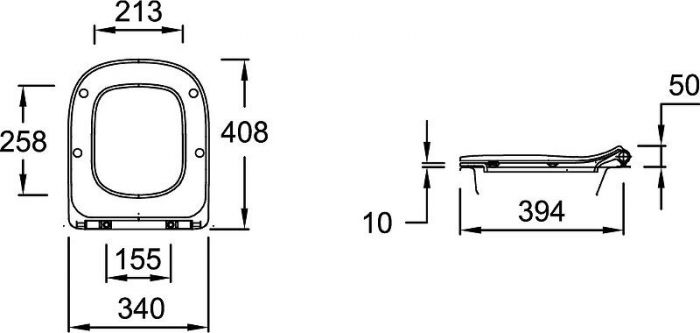 Комплект инсталляции Geberit Duofix Delta 458.124.21.1 с подвесным унитазом Jacob Delafon Struktura EDF102-00 + крышка-сиденье с микролифтом E70025-00 + кнопка смыва
