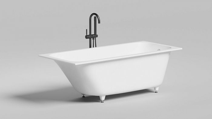 Ванна из искусственного камня Salini Orlanda KIT 160x70 102115M, белый