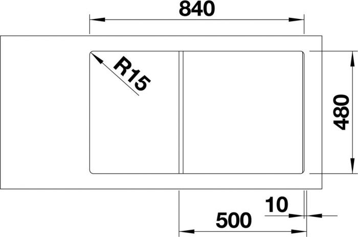 Кухонная мойка Blanco Zia 5 S 520511 антрацит