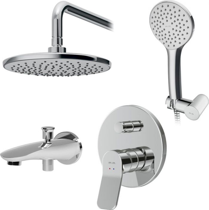 Душевая система Am.Pm X-Joy FB85A10000, хром