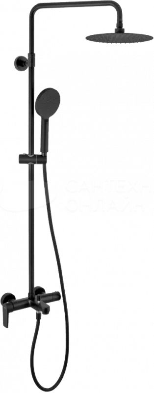 Душевая стойка Remer Dream D34A8MPUFM25NO, черная