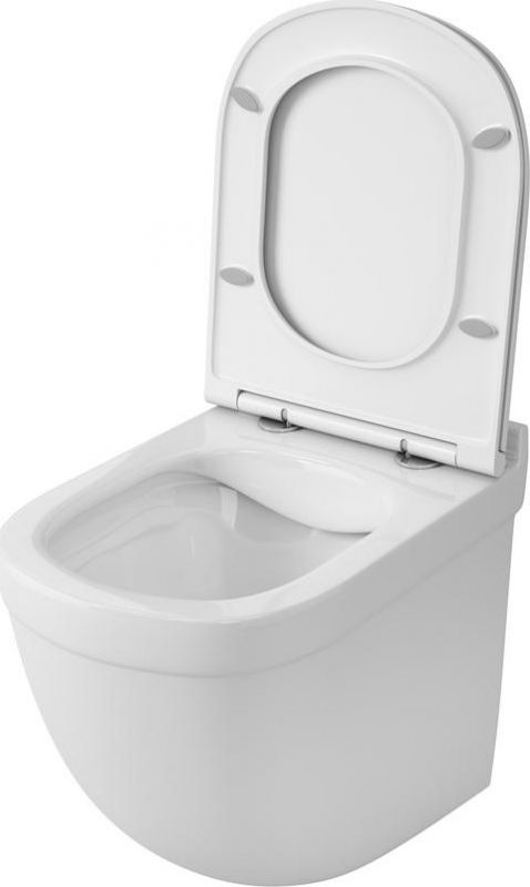 Подвесной унитаз OWL 1975 Eld OWLT190101 с крышкой-сиденье микролифт