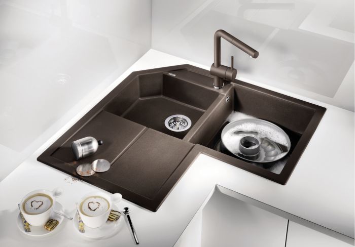 Кухонная мойка Blanco Metra 9 E 515576 антрацит
