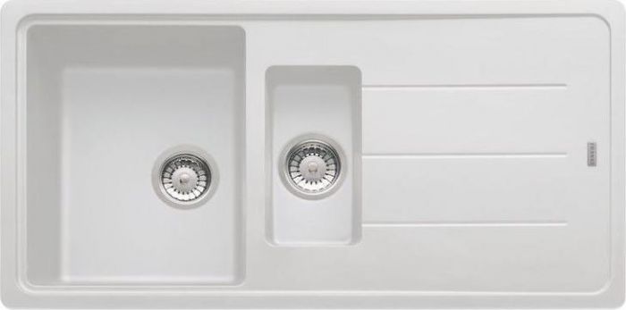 Кухонная мойка 97 см Franke Basis BFG 651 3,5" 114.0259.964, белый