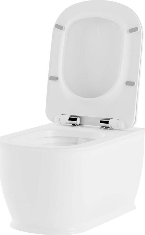 Комплект унитаз с инсталляцией Lavinia Boho Bell Pro 75110007 с сиденьем микролифт и клавишей смыва