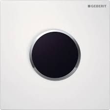 Кнопка смыва для писсуара Geberit Basic 116.025.KJ.1, белый/хром