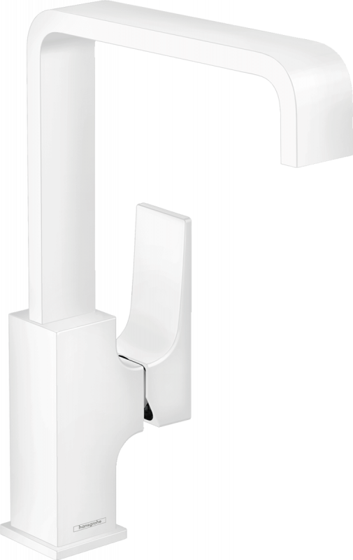 Смеситель для раковины Hansgrohe Metropol 32511700, белый матовый