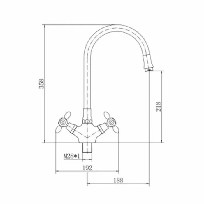 Смеситель для раковины AM.PM X-Joy F85A02500, хром