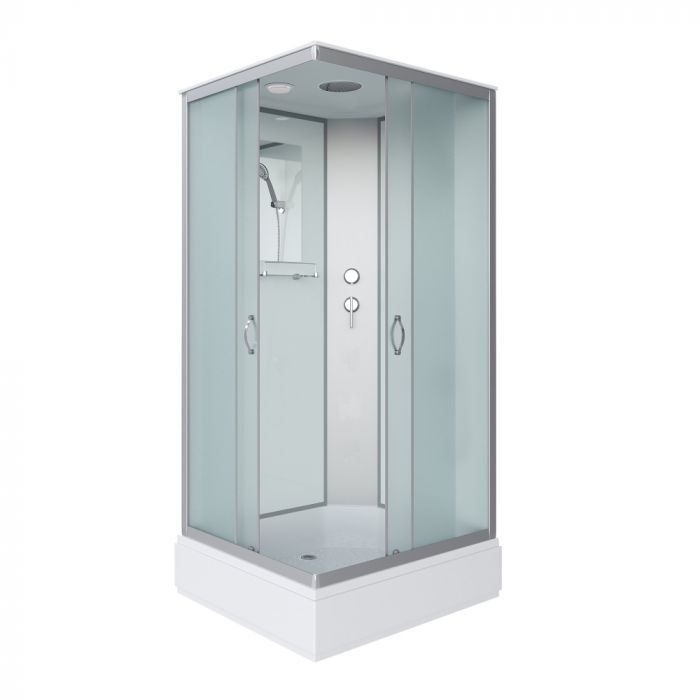 Душевая кабина Niagara Classic 339744Q стекло матовое, профиль серебро
