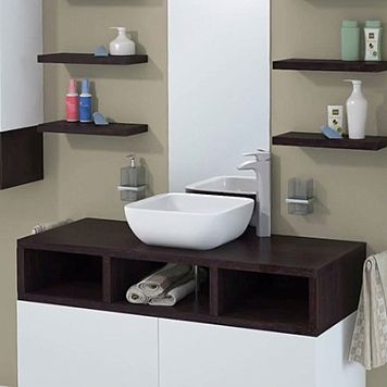 Раковина 60 см Jaquar Kubix-F KUS-WHT-35901
