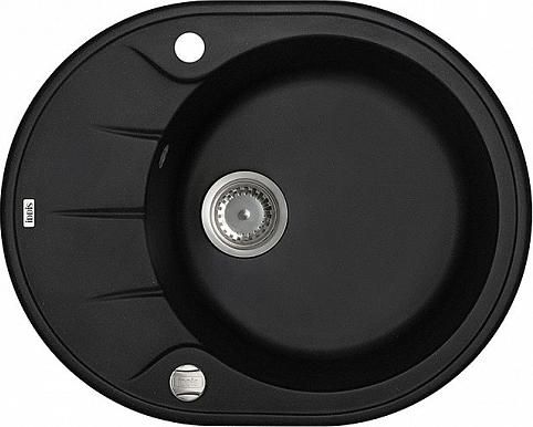 Кухонная мойка Iddis Kitchen G K06B621i87, чёрный матовый