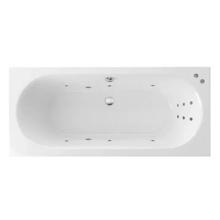 Акриловая ванна Excellent Oceana 180х80 WAEX.OCE18.LINE.CR хром, белый