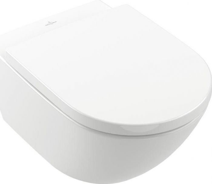 Унитаз подвесной Villeroy & Boch Subway 3.0 4670TSR1 с сиденьем микролифт, белый