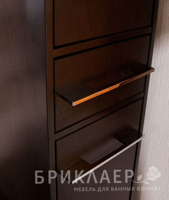 Шкаф-пенал Бриклаер Чили R венге