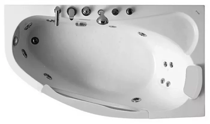 Акриловая ванна Gemy 171х99 G9046 B L белый
