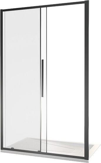 Душевая дверь в нишу 120 см Good Door Idea WTW-120-C-B ИД00009 стекло прозрачное