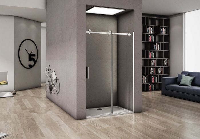 Душевая дверь в нишу 140 см Good Door Altair WTW-140-C-CH АЛ00004 стекло прозрачное