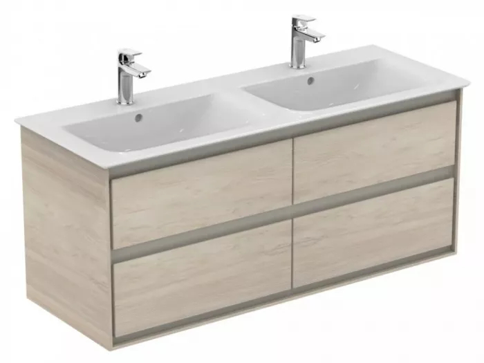 Мебель для ванной Aquanet Сити 90 белая L