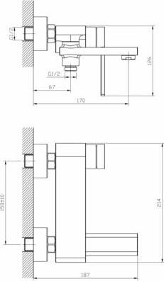 Душевая стойка Orange Splito M36-944cr, хром