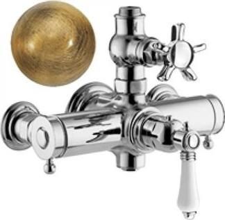 Смеситель для душа Nicolazzi Termostatico 4917BZ78, бронза