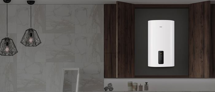 Электрический водонагреватель Haier ES80V-F7 GA0GHPE00RU, белый