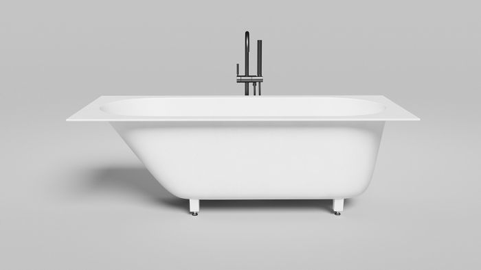 Ванна из искусственного камня Salini Ornella KIT 170х75 102411M, белый