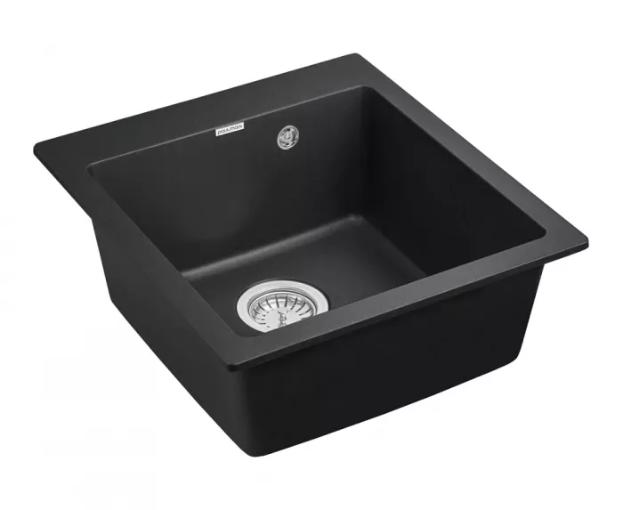 Кухонная мойка Paulmark Kante PM104651-AN черный