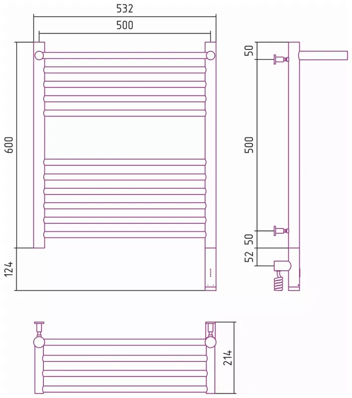 Кабина душевая Timo Standart T-6600BF