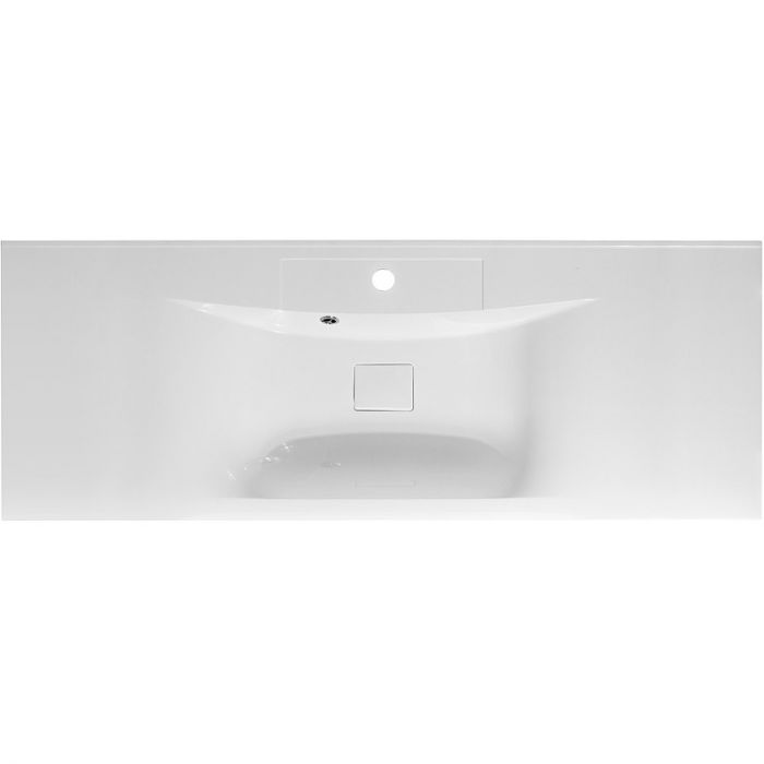 Раковина BelBagno BB1100/450-LV-MR-PR 110 см, белый