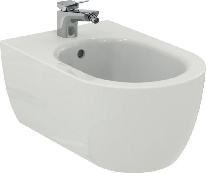 Подвесное биде Ideal Standard Blend Curve T375001, белый