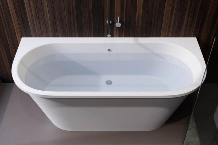 Ванна из искусственного камня Holbi Galatea 170x77 SCW 1.01.003.11.1, белый матовый