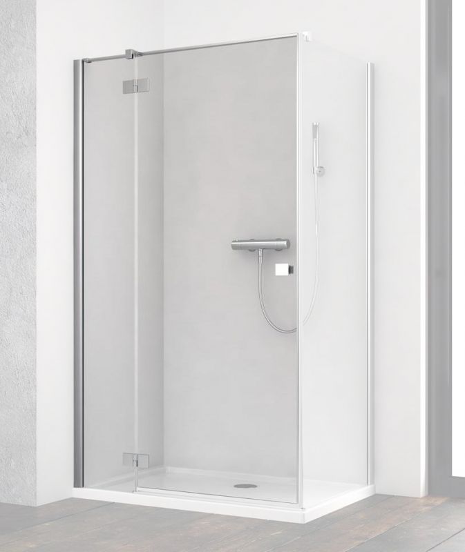 Дверь для душевого уголка 90 см Radaway Essenza New KDJ door 90 L 385044-01-01L стекло прозрачное