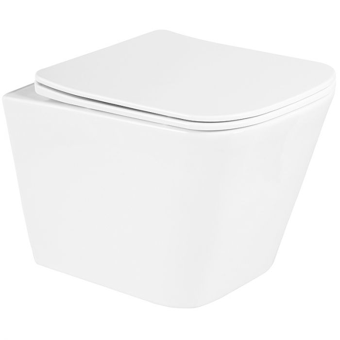 Комплект унитаза с инсталляцией BelBagno Due BB3103CHR/SC/BB002-80/BB018-GV-BIANCO с сиденьем микролифт и белой клавишей смыва