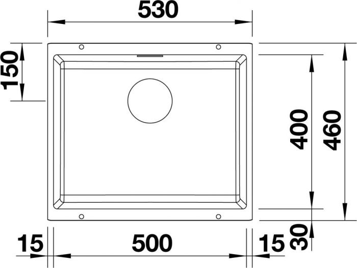 Раковина накладная SantiLine SL-1010MB черный