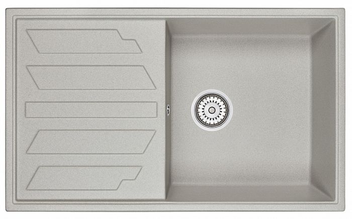 Мойка кухонная Granula 8601, БАЗАЛЬТ серый