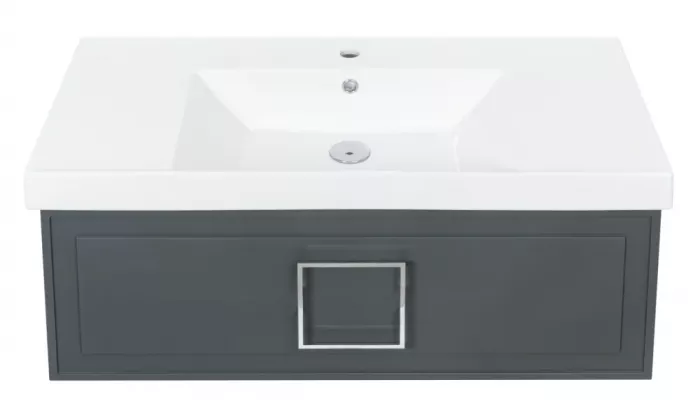 Боковая стенка Vincea Garda VSG-1G100CH стекло шиншилла, хром