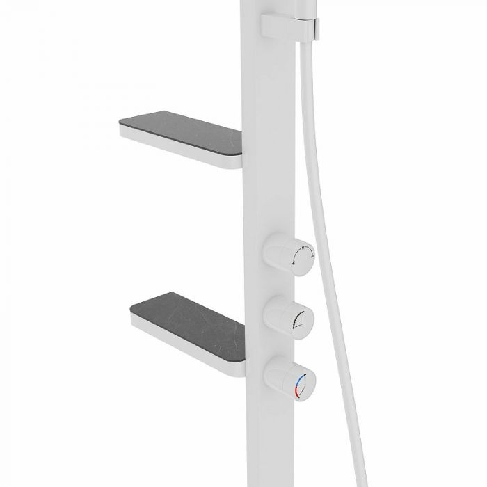 Душевая система Vincea Inspire VSFS-3I11W, белый