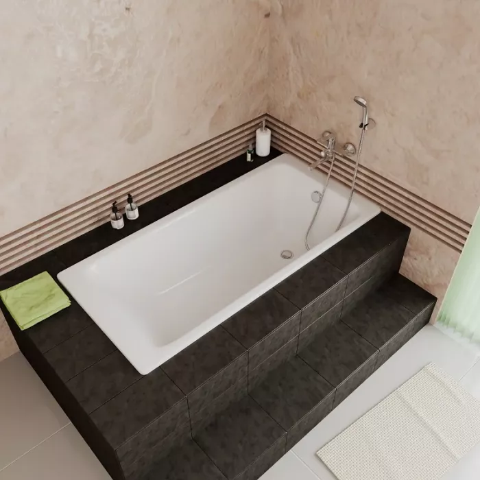 Чугунная ванна Delice Parallel 180х80 DLR_220506 белый