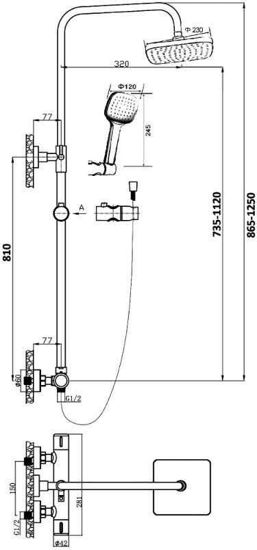 Раковина Ceramicanova Element CN6048MW белый матовый
