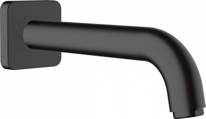 Излив для ванны Hansgrohe Vernis Shape 71460670, матовый чёрный
