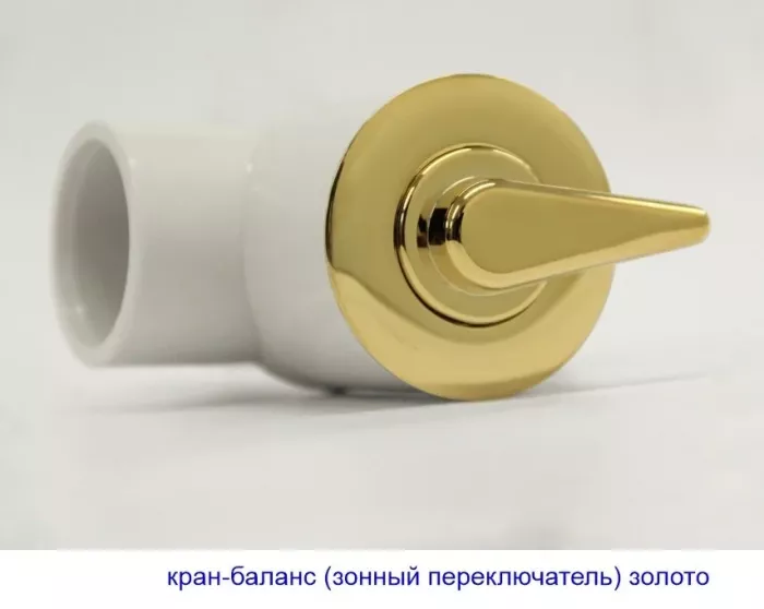 Акриловая ванна Whitecross Wave 150х70 0101.150070.100.SMARTNANO.GL золото, белый