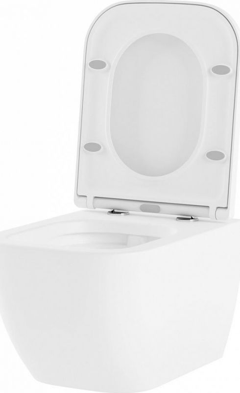 Подвесной унитаз Lavinia Boho One Compacto 3302003C с сиденьем микролифт, белый