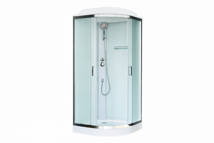 Душевая кабина 90х90 см Royal Bath НК RB90HK5-WC-CH стекло матовое