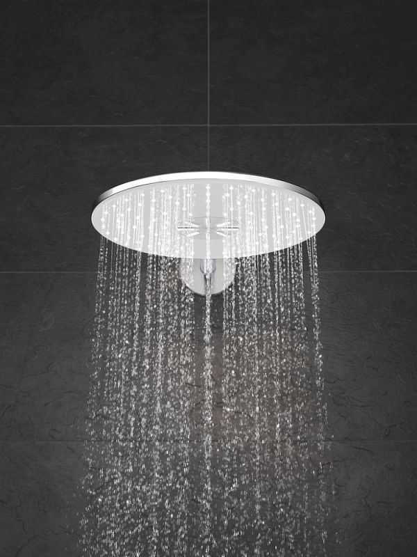 Верхний душ Grohe Rainshower SmartActive 26475LS0 белая луна