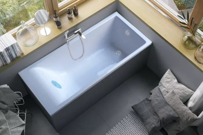 Ванна из искуственного камня Marmo Bagno Алесса 170х80 MB-ALN170-80 белый