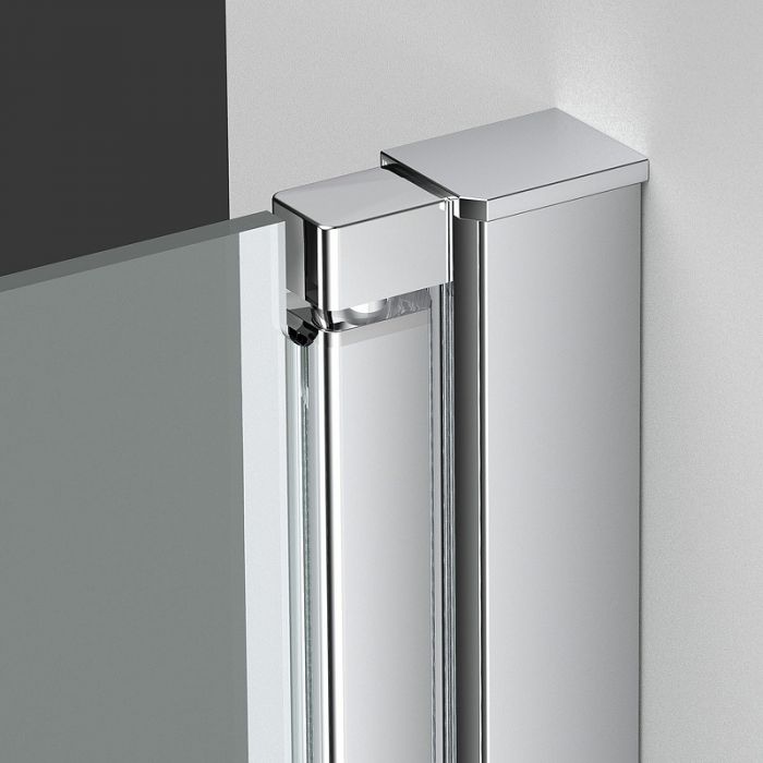 Душевая дверь Vincea Alpha VDP-3AL850MT 85x195 см, хром, стекло текстурное