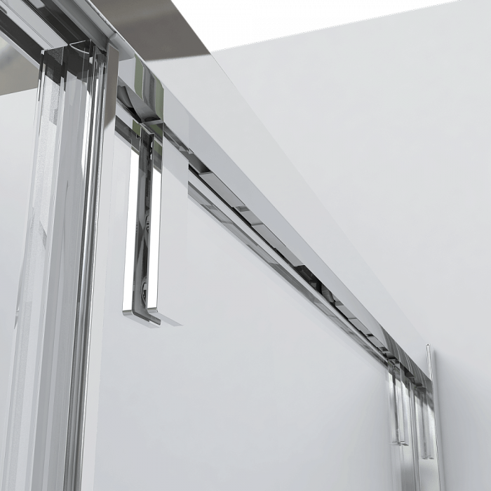 Душевая дверь Vincea Lugano VDS-1L140CL-1, стекло прозрачное, хром