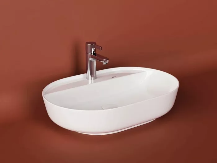 Раковина Ceramica Nova Modo CN2004 61 x 45 x 13.5 см, накладная, с плоскостью под смеситель